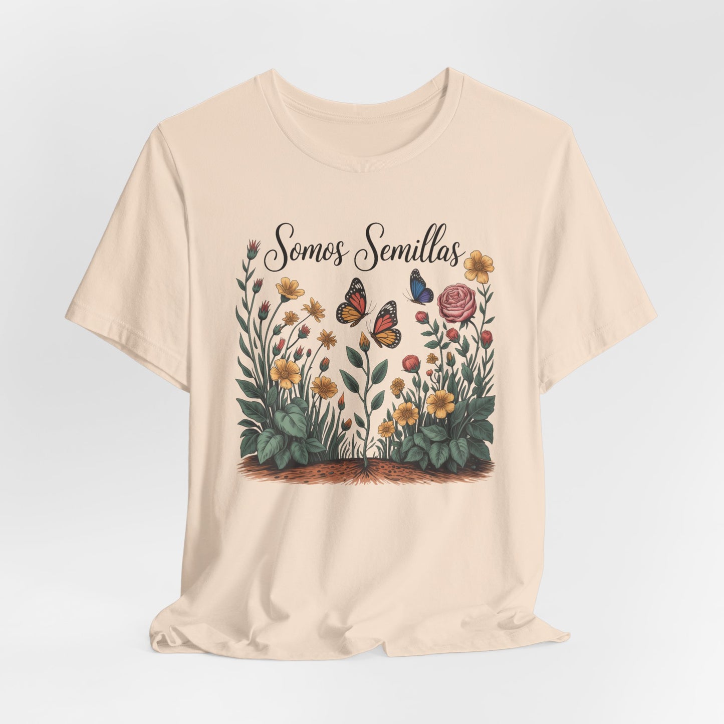 Somos Semillas T-Shirt - Latino Heritage Tee - Hispanic Pride Shirt - Latina Power Gift - Cultural Latinx Apparel