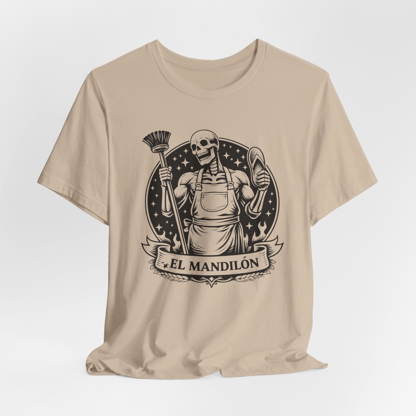 El Mandilon T-Shirt - Funny Latino Tee Gift for Hispanic Dad - Mexican Sayings Shirt - Spanish Humor Gift