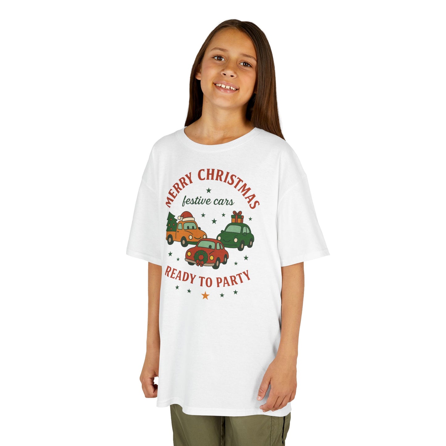 Merry Christmas Car Kids shirt