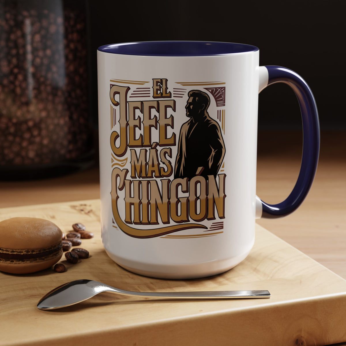 El Jefe Mas Chingon Mug - Latino Boss Coffee Cup Gift | Hispanic Pride Boss Man Regalo | Papa Jefe Spanish Mug