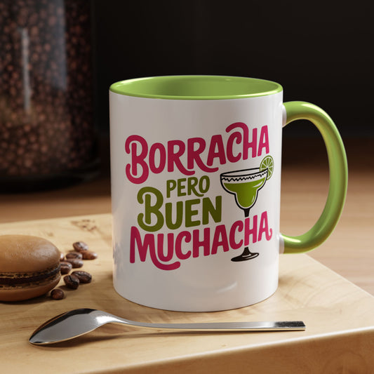 Borracha Mug — Funny Spanish Coffee Cup Gift for Latina Boss