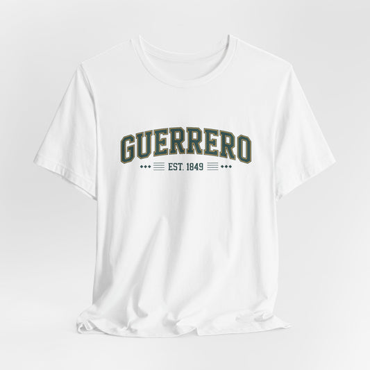 Guerrero T-Shirt - Mexican Heritage Tee - Orgullo Mexicano - Latino Pride Gift - Guerrero State Shirt