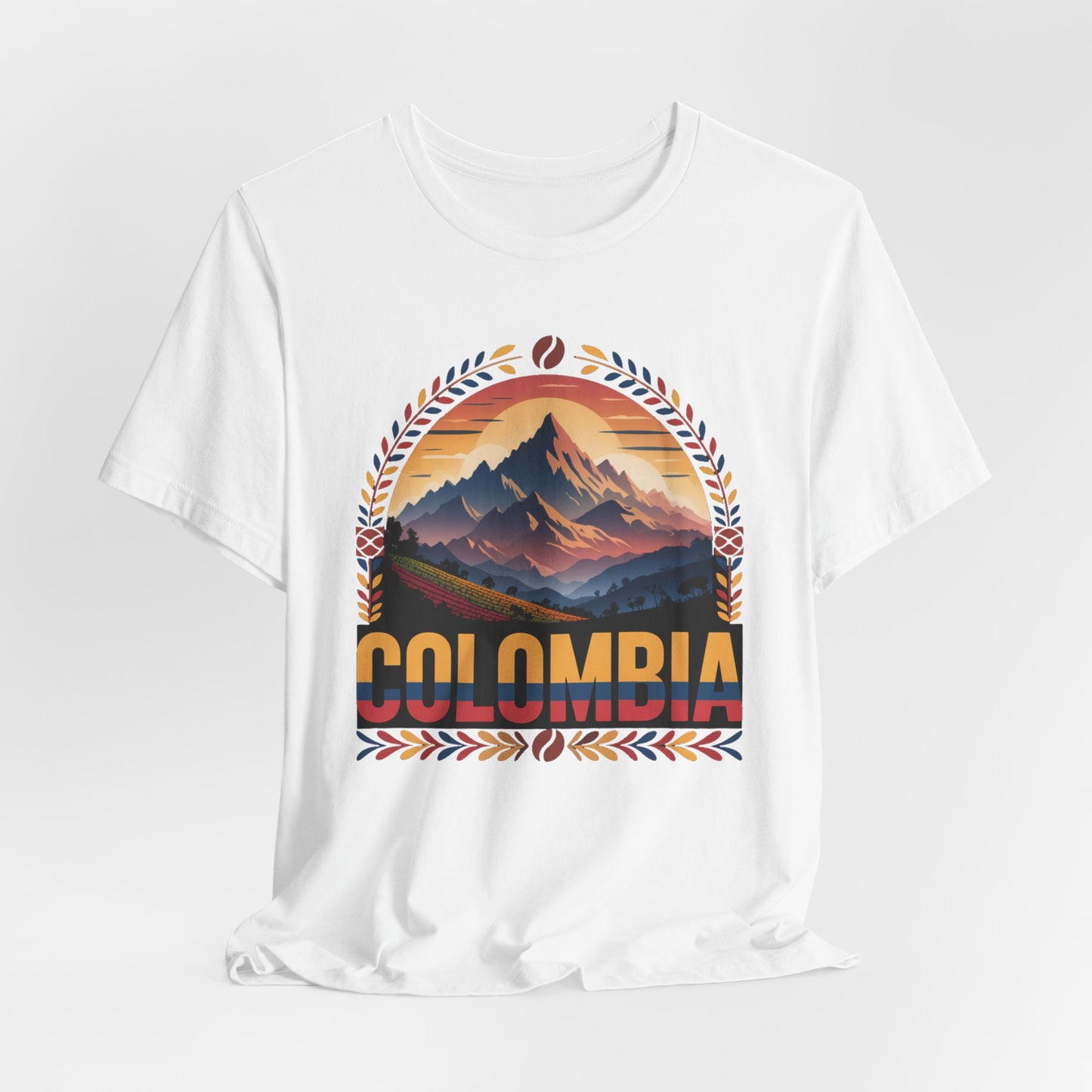 Colombia T-Shirt - Colombian Heritage Pride Tee - Orgullo Colombiano Gift - Mi Colombia Shirt - Hispanic Pride Apparel