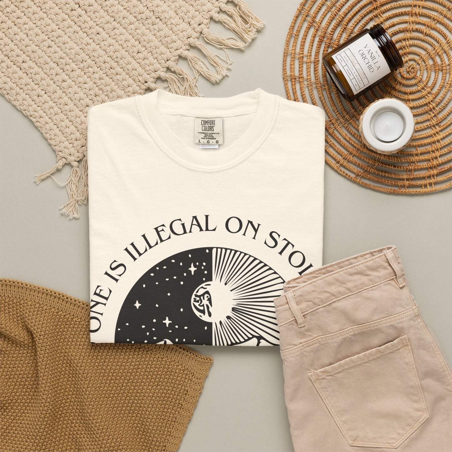No One is Illegal on Stolen Land Shirt | Latina Empowerment Tee | Activism T-shirt