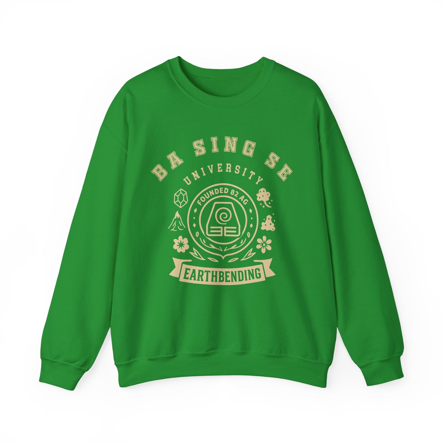 Ba Sing Se University Graphic Sweatshirt | The Last Airbender Shirt Gift, Anime Apparel | Fan Art