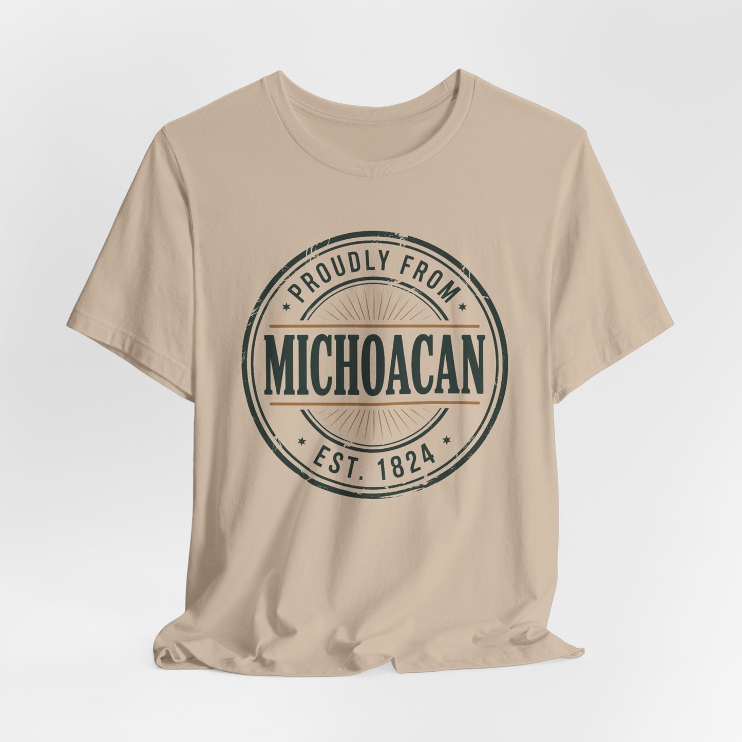 Michoacán T-Shirt - Orgulloso Mexican Heritage Tee - Morelia Pride Shirt - Michoacano Gift - Hispanic Pride Tshirt