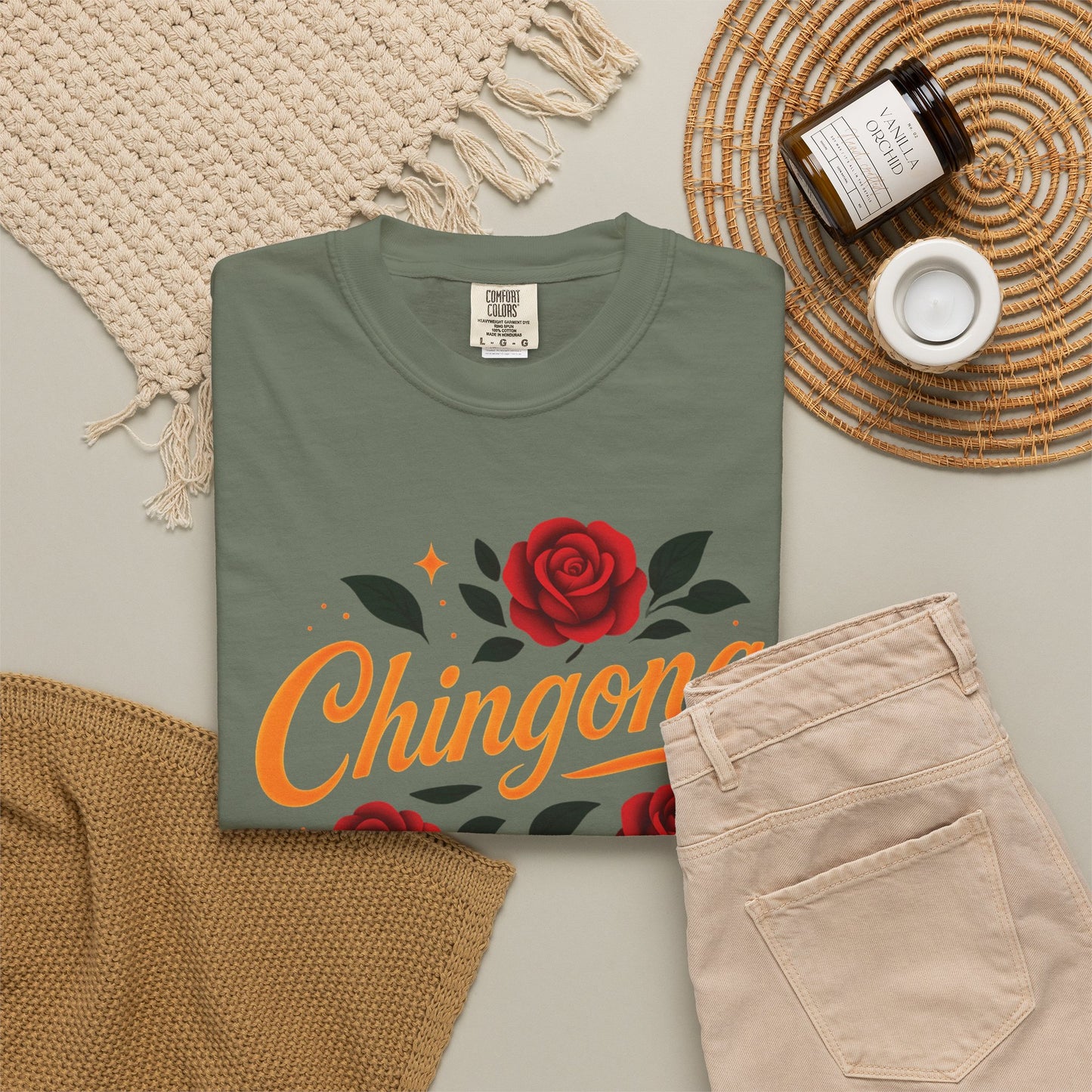 Chingona Shirt | Soy Chingona T-Shirt | Latina Empowerment | Mexican Pride Tee | Comfort Colors Tee | Latina Gift