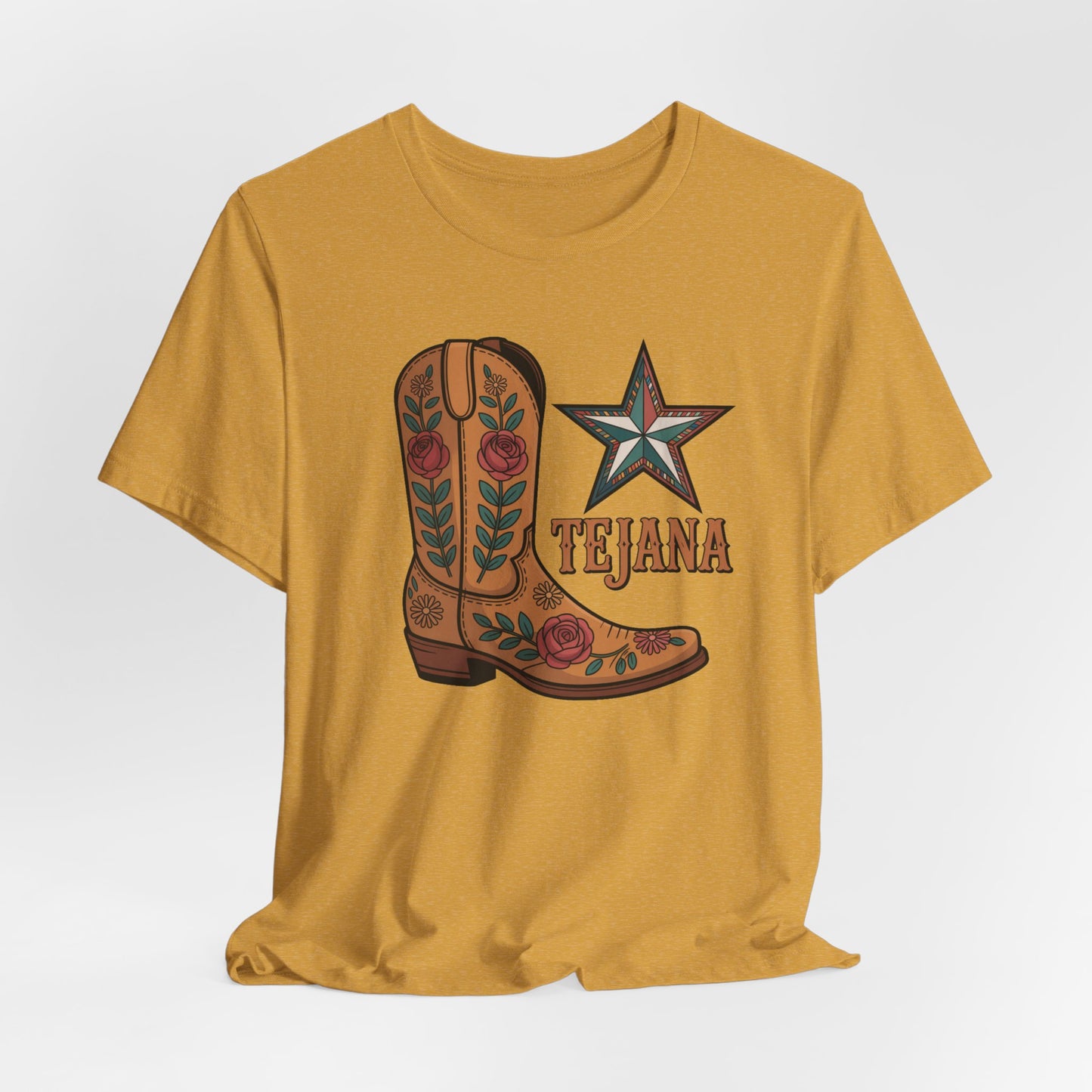 Tejana Proud T-Shirt - Proud Texas Latina Tee - Hispanic Pride Gift - Tejana Mujer Shirt - Latino American Pride Top
