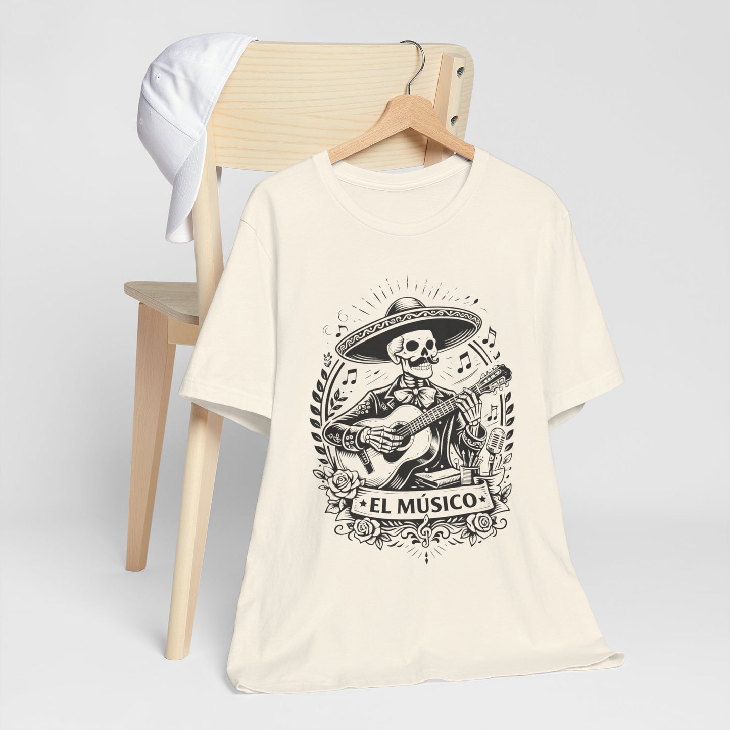 El Musico T-Shirt - Latino Musician Tee - Hispanic Pride Music Lover Gift - Cultura Latina Shirt - Musico Regalo