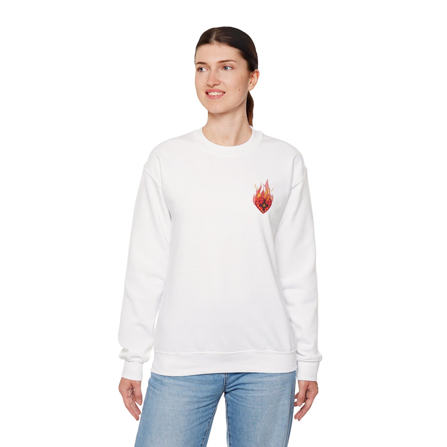Sacred Heart Lady of Guadalupe Sweatshirt (Unisex)