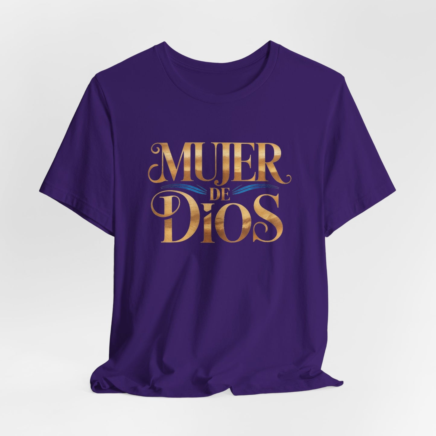 Mujer de Dios T-Shirt - Christian Latina Faith Tee - Catholic Gift - Spanish Religious Shirt - Mujer Cristiana