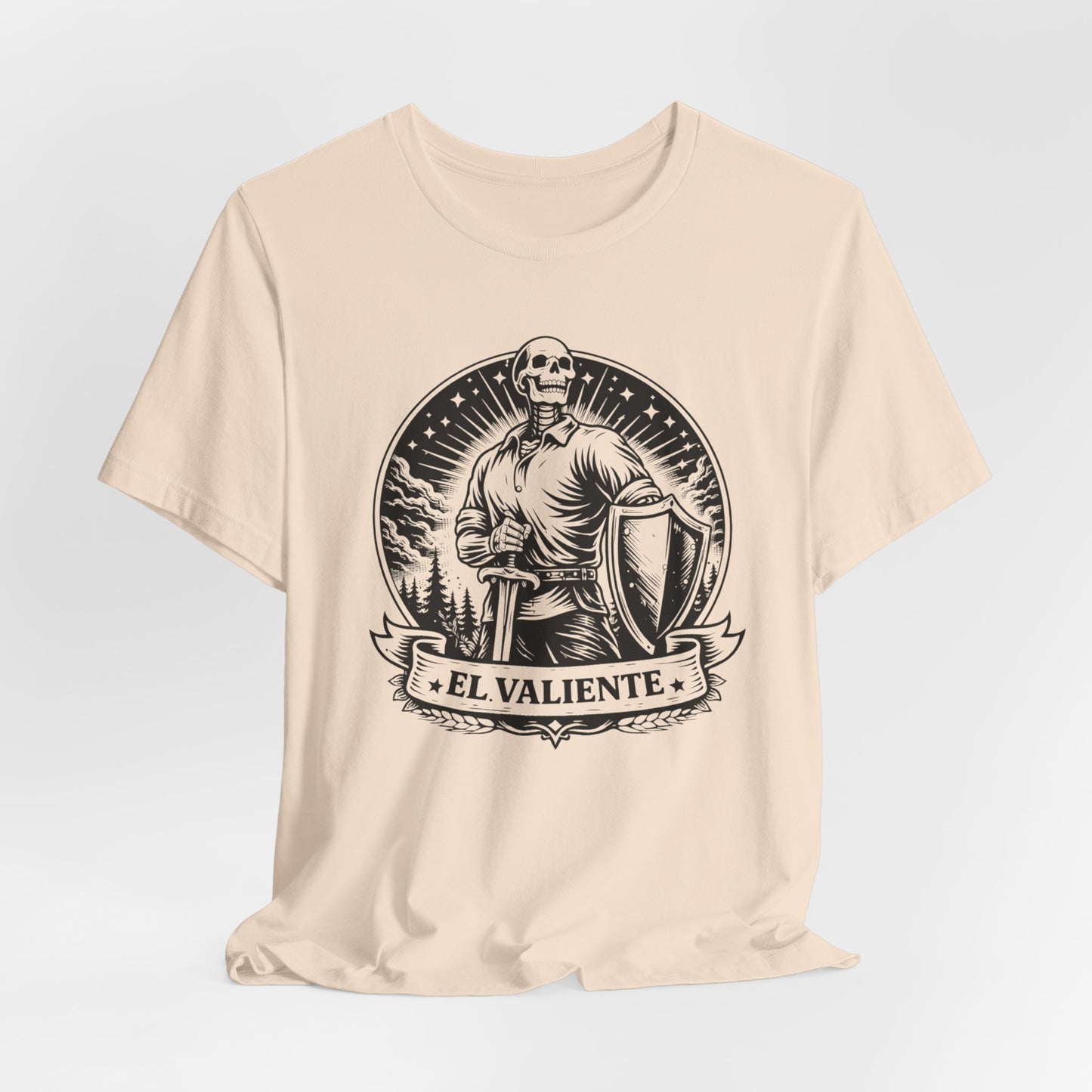 El Valiente T-Shirt - Latino Heritage Tee - Brave Warrior Gift - Hispanic Pride Shirt - Spanish Saying Tee
