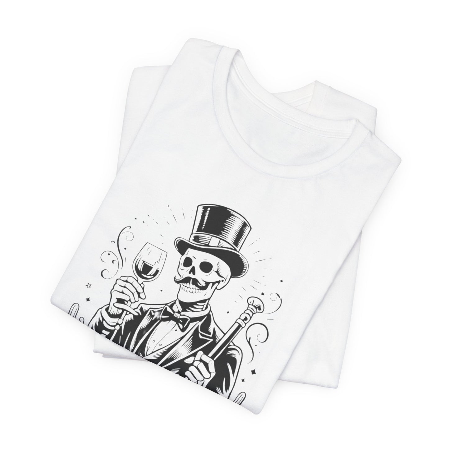 El Catrin T-Shirt - Mexican Skull Dia de los Muertos Tee - Latino Heritage Gift - Calavera Skeleton Art Shirt