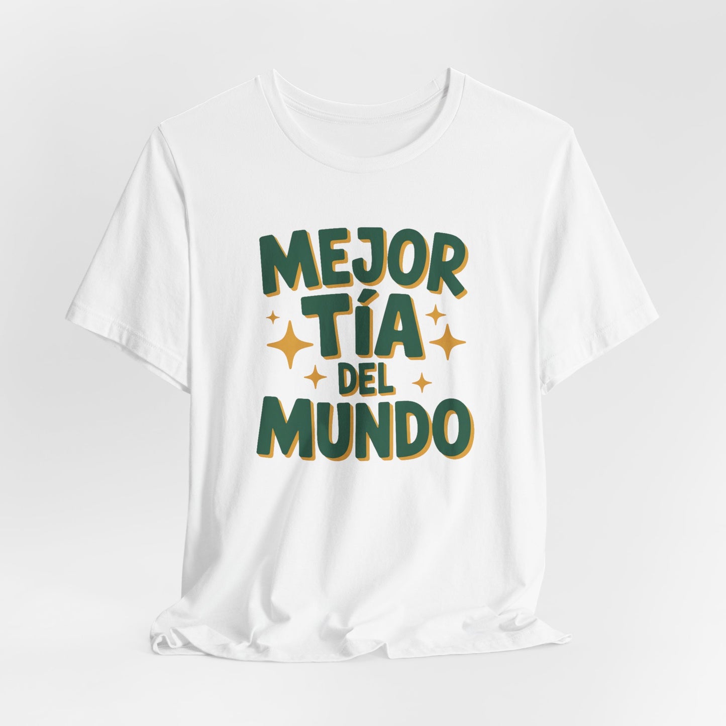 Mejor Tia Del Mundo Shirt - Proud Tia T-Shirt - Latino Family Gift - Tia Para Siempre Tee - Hispanic Aunt Gift - Mejor Tia Love Shirt