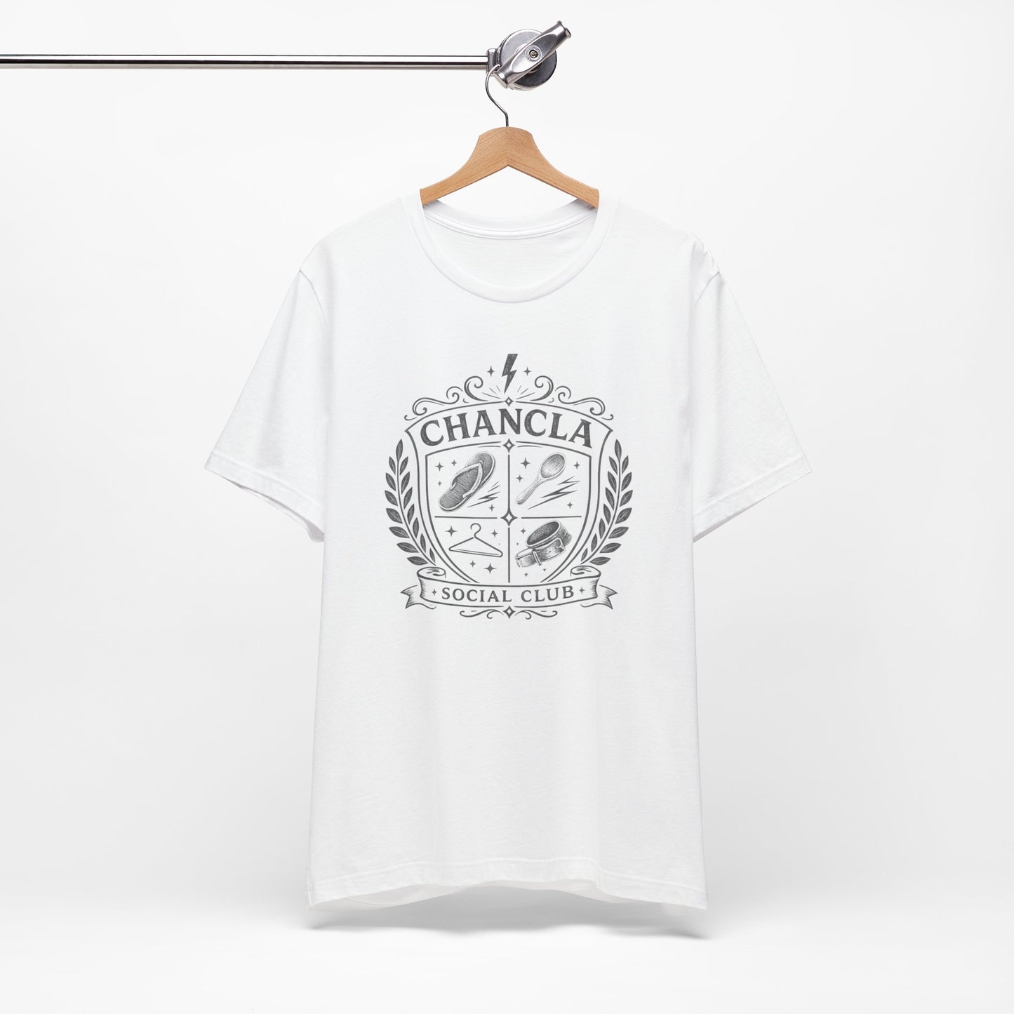 Comadre Energy T-Shirt - Chancla Power Latina Gift - Funny Spanish Shirt for Her - Regalos para Mujer