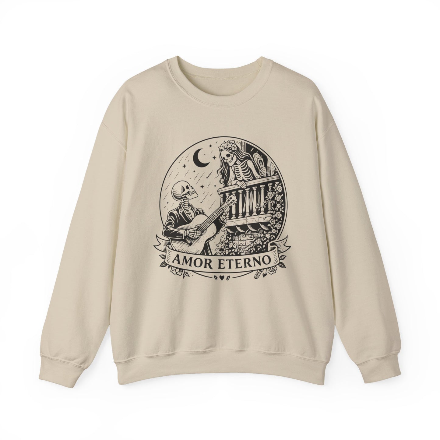 Amor Eterno Sweatshirt - Eternal Love Gift for Her - Latino Romance Couples Hoodie - Forever Amor Para Siempre