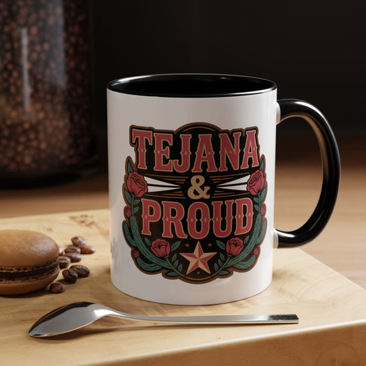 Tejana Mug — Texas Latina Pride Coffee Cup