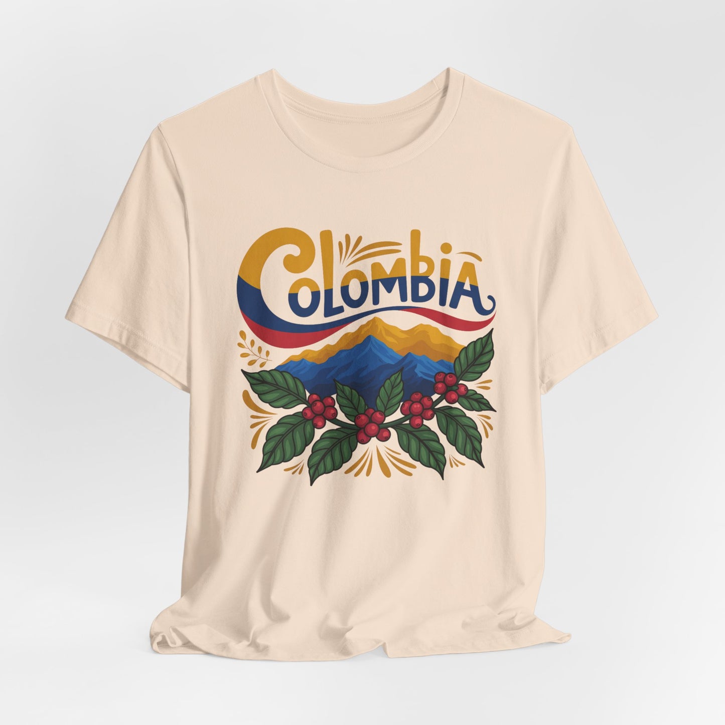 Colombia T-Shirt - Orgullo Colombiano Tee - Colombian Heritage Pride Shirt - Colombia Gift for Men Women