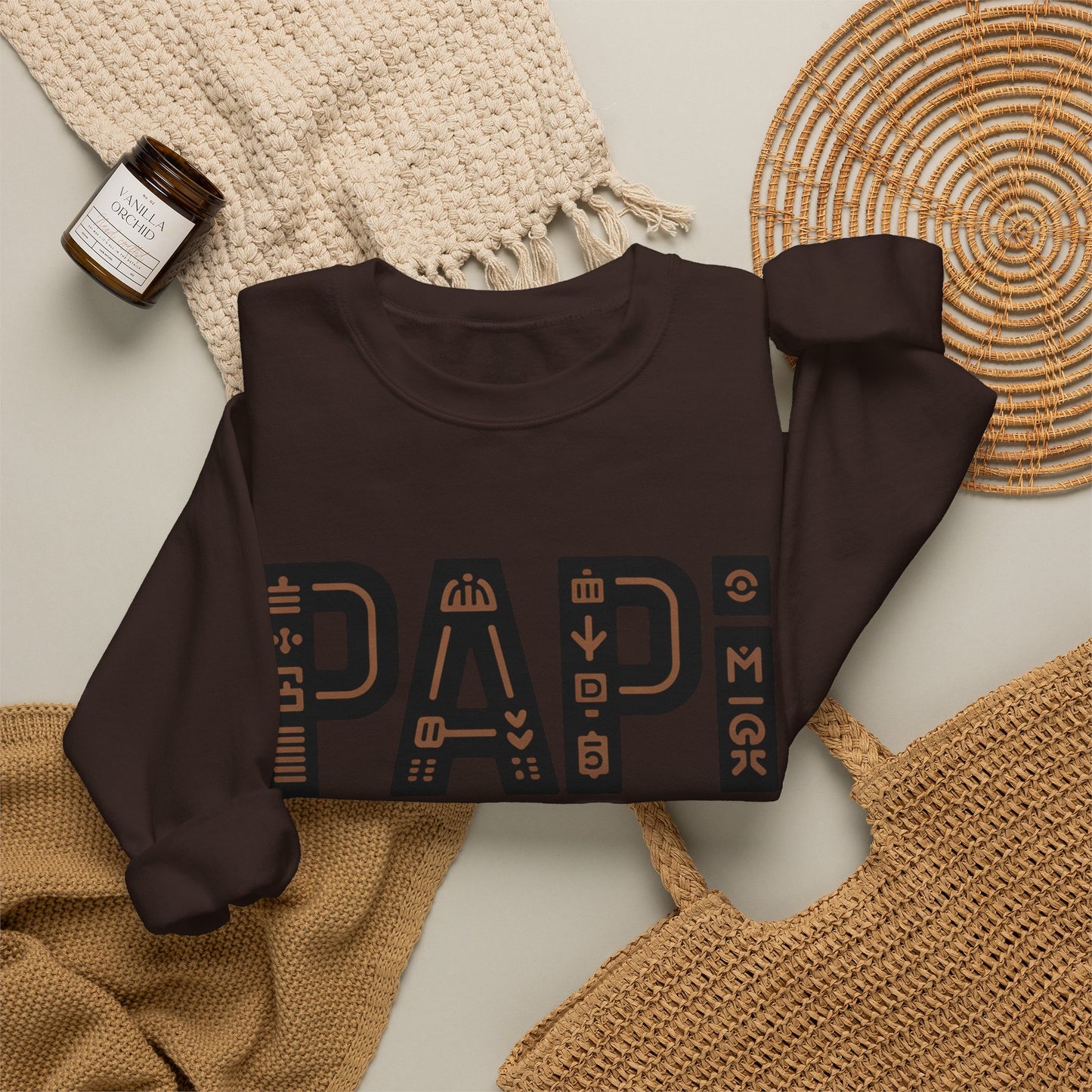 Papi Sweatshirt - Latino Dad Gift - Spanish Father Pullover - Papi Regalo - Hispanic Family Shirt - Daddy Sweatshirt