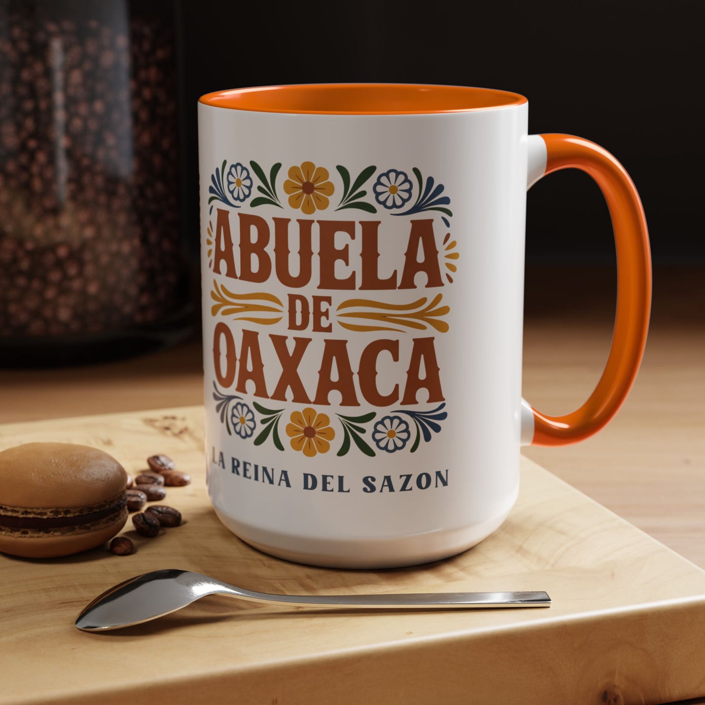 Abuela de Oaxaca Mug - Latino Family Gift for Grandma - Hispanic Abuela Love Coffee Cup - Spanish Grandma Present