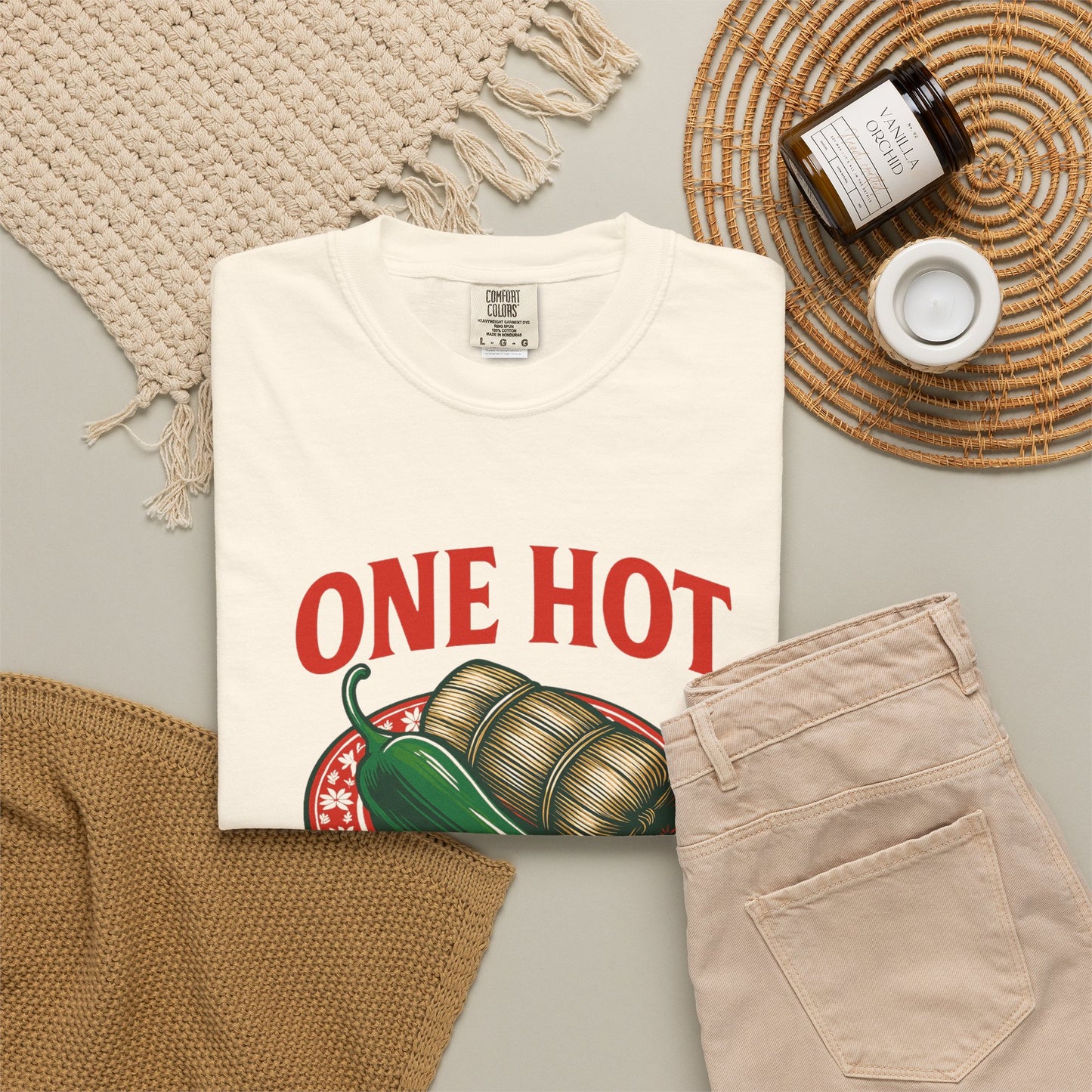 Hot Tamale Latino Style Unisex T-shirt, Bilingual Spanish Shirt, Funny Tee, Hispanic Apparel, Latinx Gift