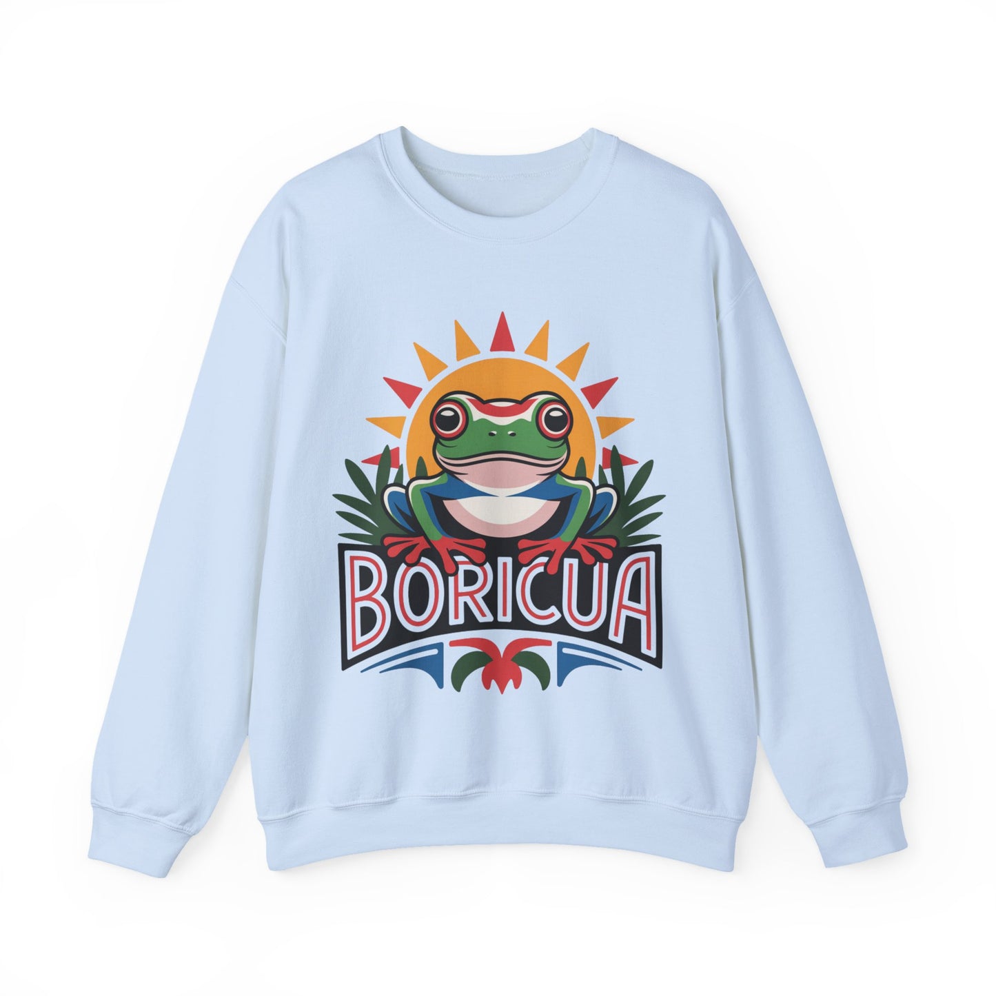 Boricua Sweatshirt - Puerto Rican Pride Gift - Borinquen Heritage Sudadera - Latino Hispanic Pride Wear