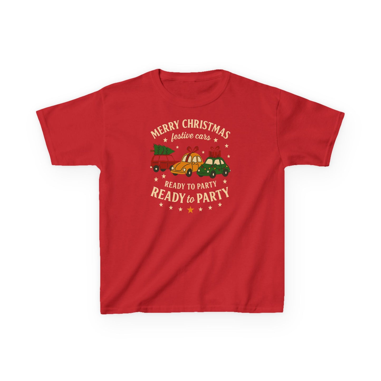 Merry Christmas Car Kids shirt