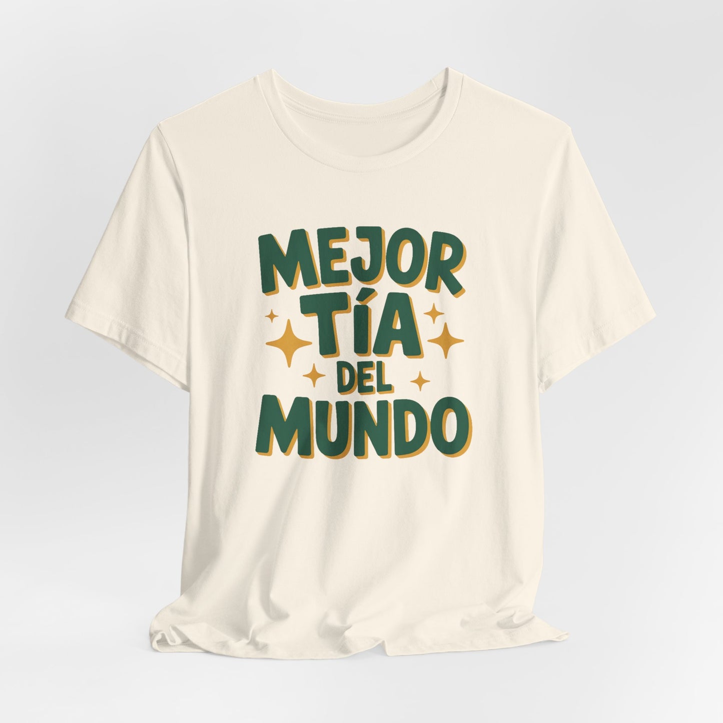 Mejor Tia Del Mundo Shirt - Proud Tia T-Shirt - Latino Family Gift - Tia Para Siempre Tee - Hispanic Aunt Gift - Mejor Tia Love Shirt