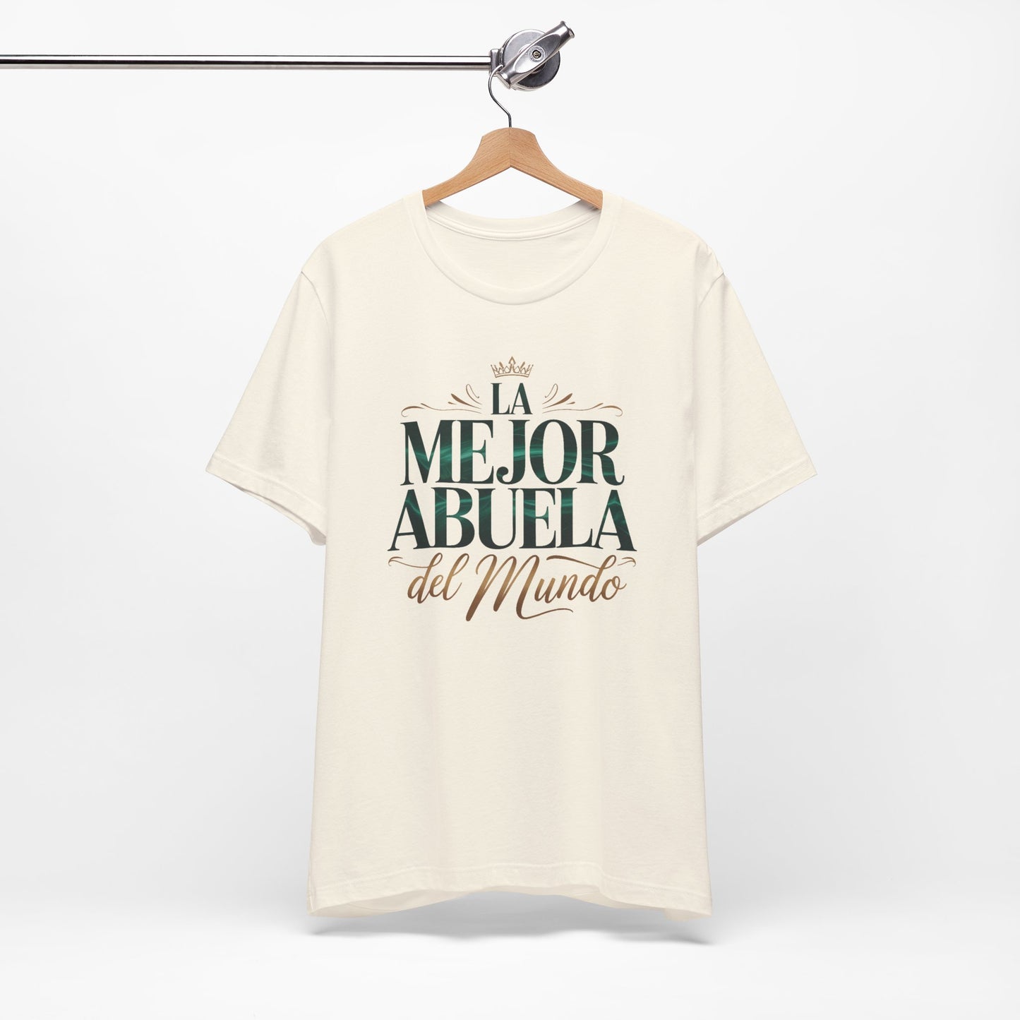 Mejor Abuela T-Shirt - Latino Family Gift - Hispanic Grandma Tee - Abuela Shirt - Spanish Family Love Tee