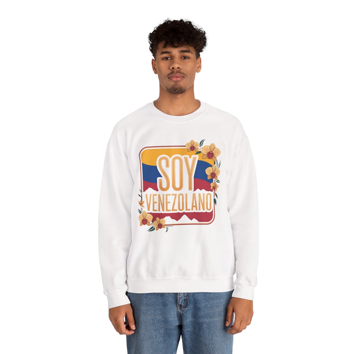 Venezuela Sweatshirt - Venezuelan Heritage Pride Sudadera - VZLA Flag Gift - Orgullo Venezolano Clothing