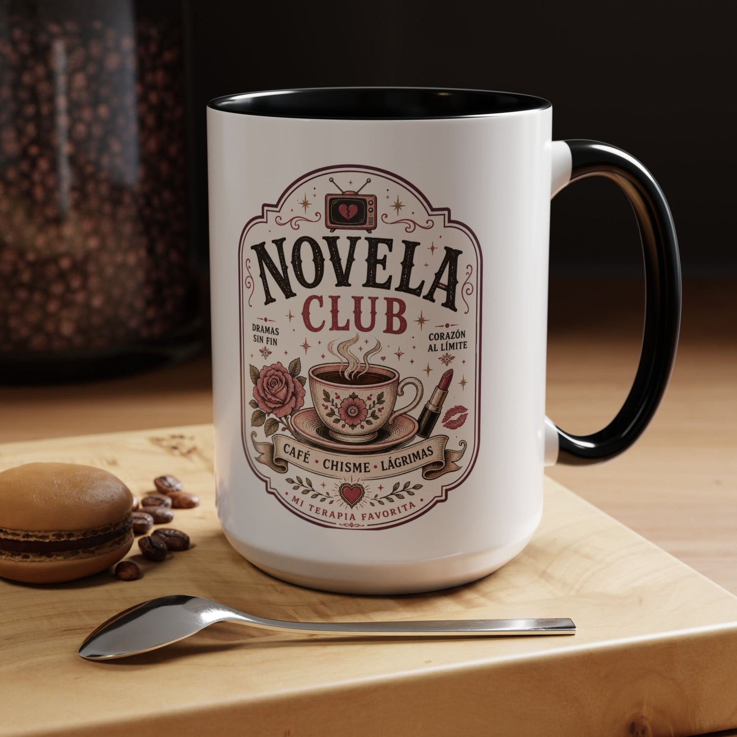 Novela Comadre Mug - Latina Gift for Her - Regalos en Español - Telenovela Coffee Cup - Spanish Gift Ideas