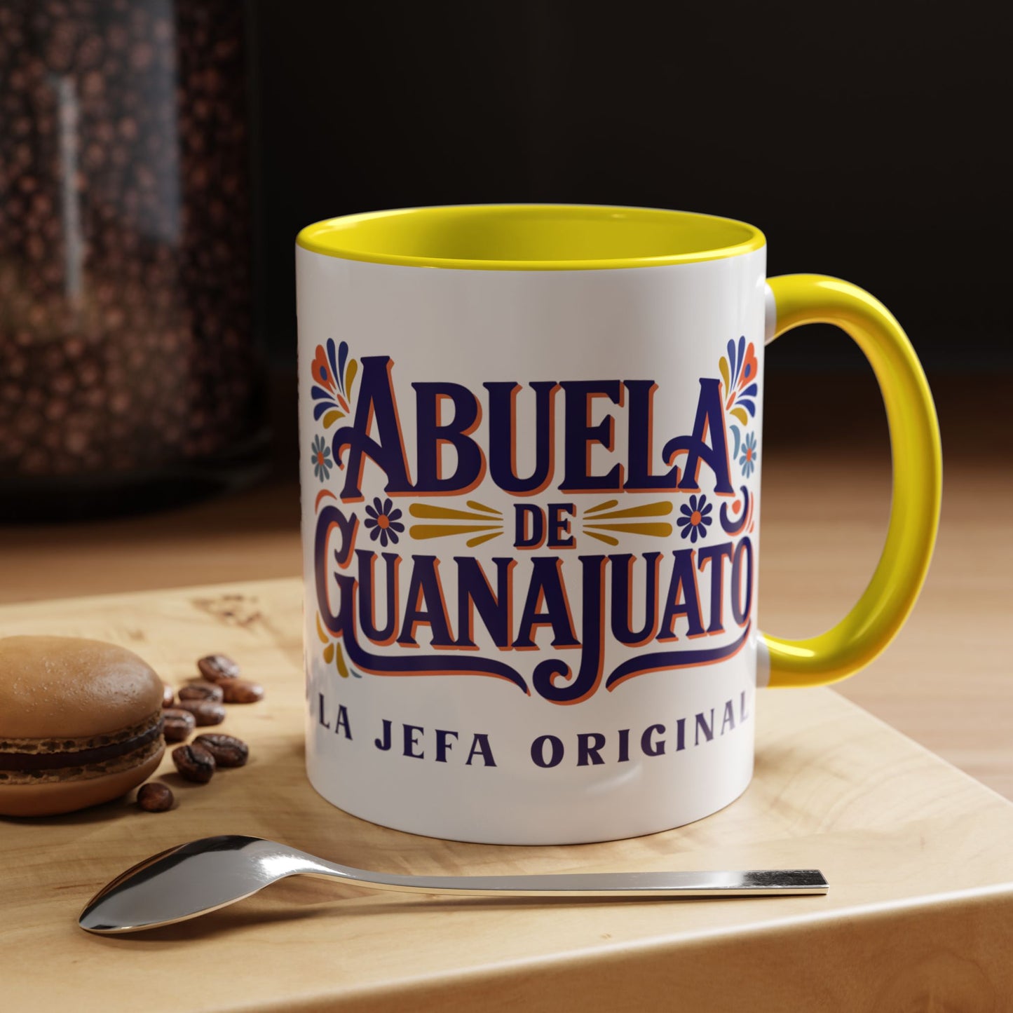 Abuela de Guanajuato - Latino Grandma Coffee Cup Gift - Hispanic Family Mug - Abuela Love - Spanish Nana Gift
