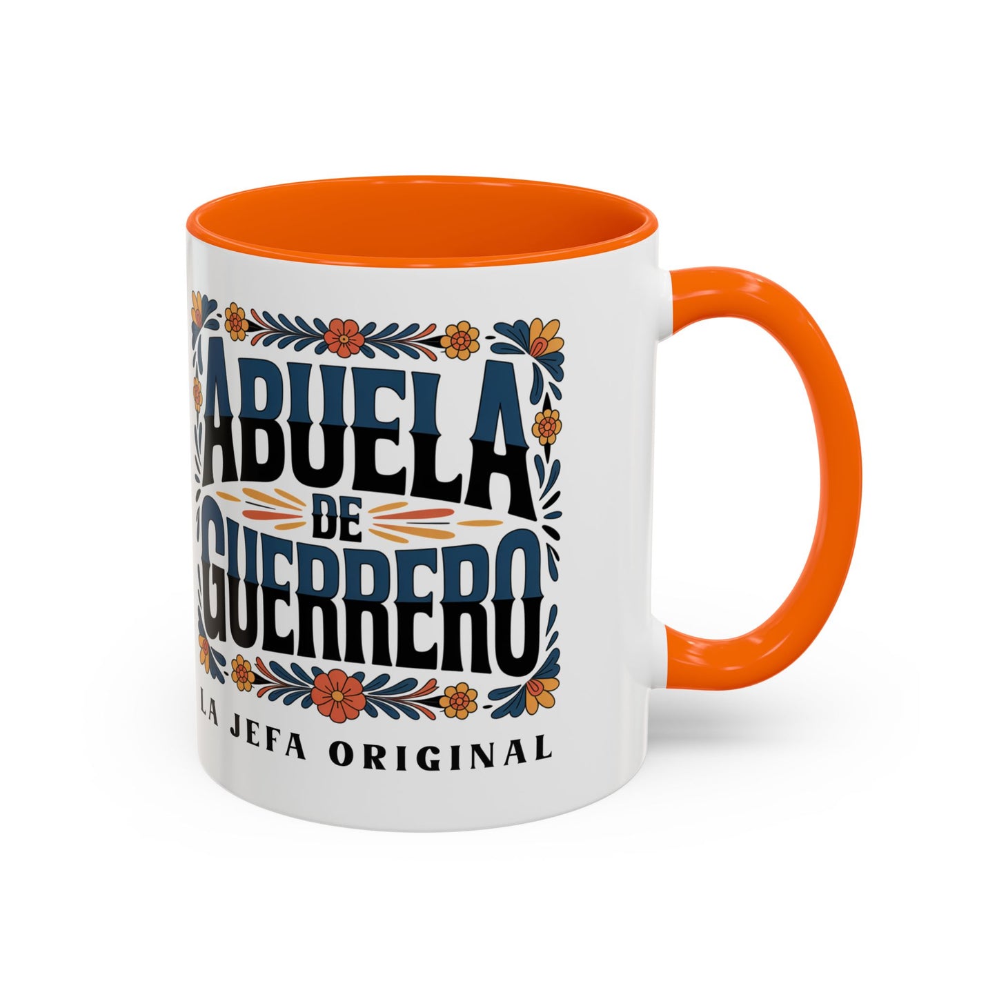 Abuela de Guerrero Mug - Latino Family Gift for Hispanic Grandma | Spanish Coffee Cup | Abuela Love Mug | Cafe con Abuela