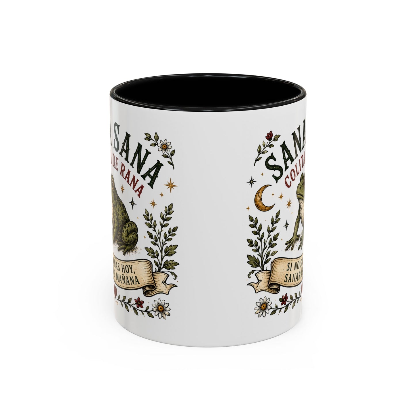 Sana Sana Colita De Rana Mug - Latina Coffee Cup | Spanish Gift for Her | Regalos para Mujer | Mystical Latina Pride Mug