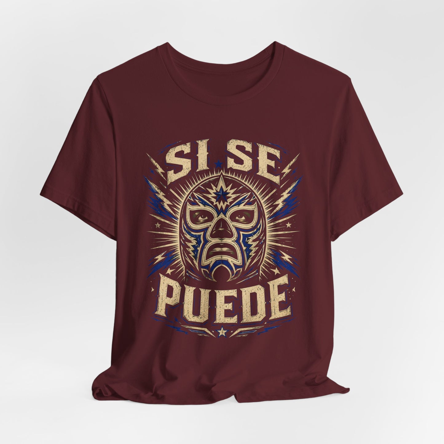 El Luchador T-Shirt - Mexican Wrestling Lucha Libre Tee - Latino Pride Gift for Him - Wrestler Shirt