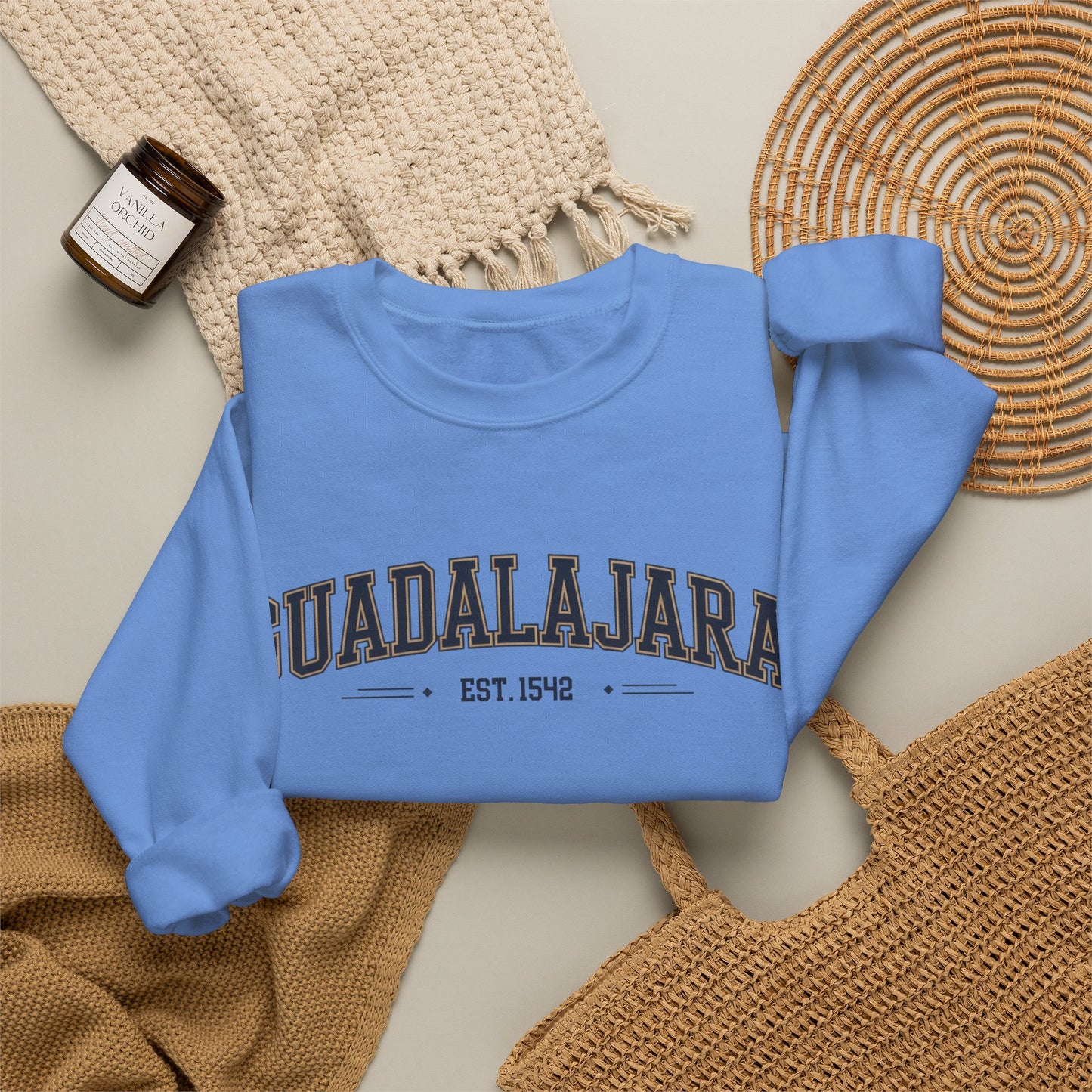 Guadalajara Sweatshirt - Tapatía Pride Mexican Heritage Hoodie - Jalisco Amor GDL Gift - Sudadera Mexicana