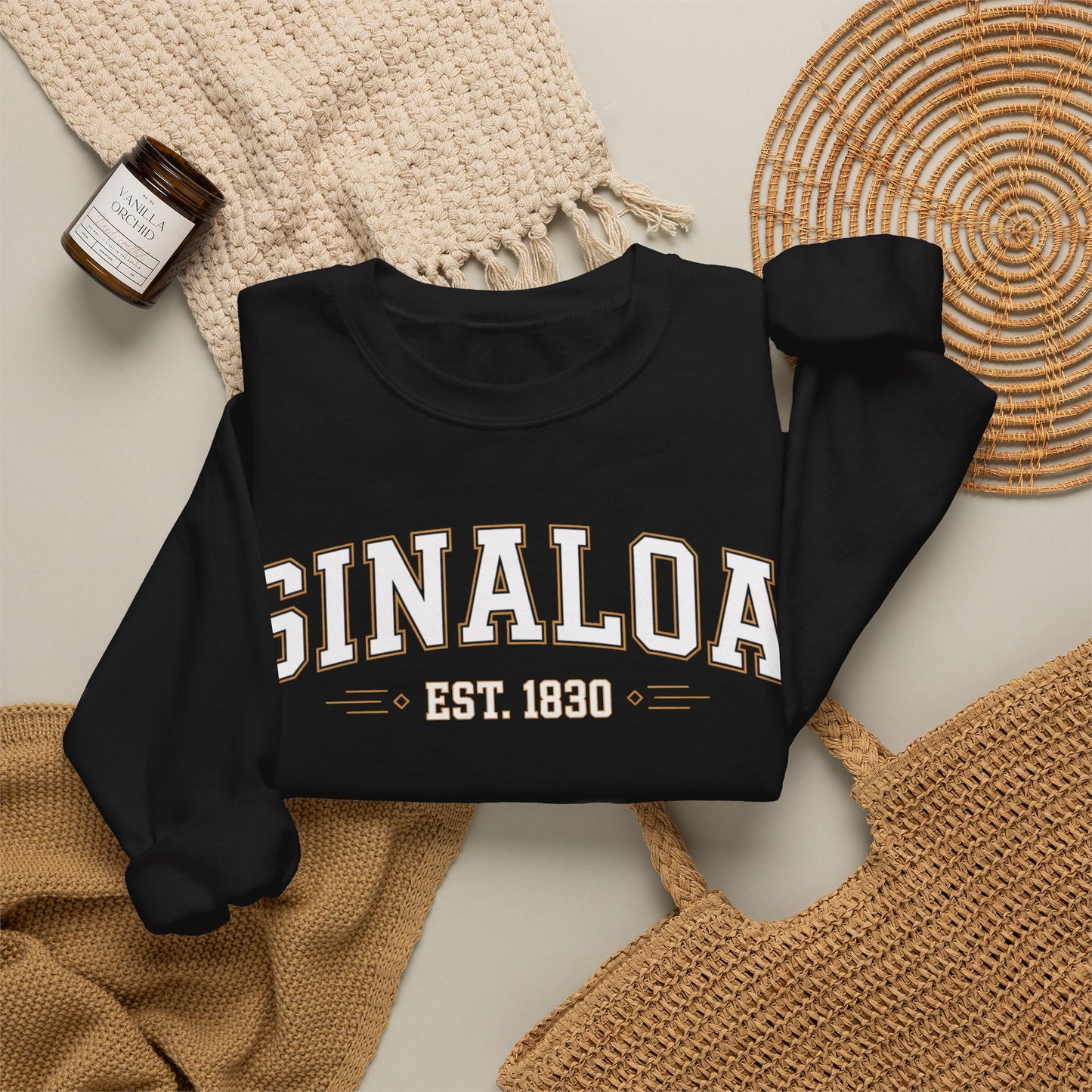Sinaloa Sweatshirt - Mexican Heritage Pride Pullover - Culiacan Roots Gift - Orgullo Mexicano Sweater