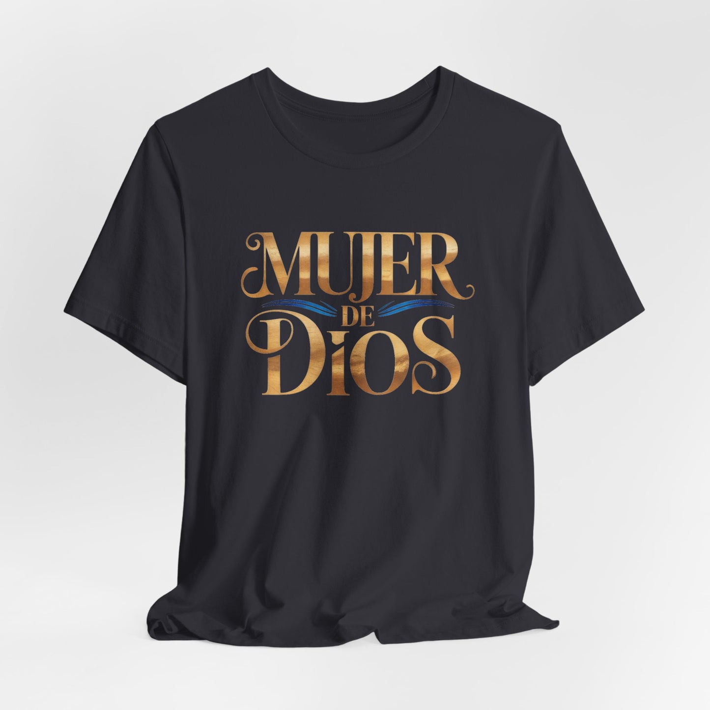 Mujer de Dios T-Shirt - Christian Latina Faith Tee - Catholic Gift - Spanish Religious Shirt - Mujer Cristiana
