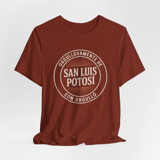 San Luis Potosí T-Shirt - Potosino Orgullo Tee - Mexico Pride Shirt - SLP Hometown Gift - Latino Heritage