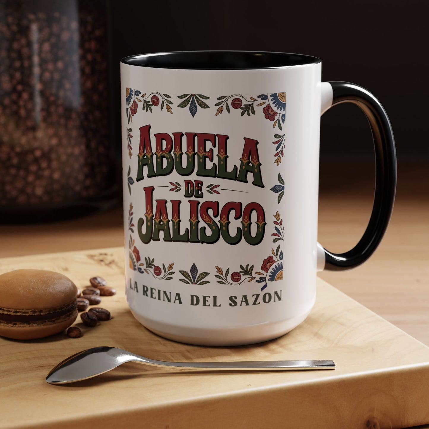 Abuela de Jalisco Mug - Latino Family Gift, Hispanic Grandma Coffee Cup, Abuela Love Mug, Familia Latina Gift, Spanish Grandma Present