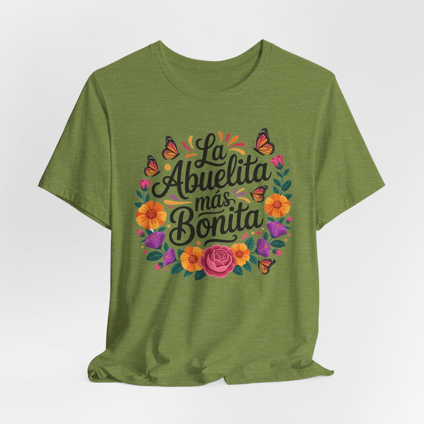 La Abuelita Mas Bonita Shirt, Abuelita Gift, Latina Grandmother Gift,  Abuela Birthday Gift, Mother's Day Abuela