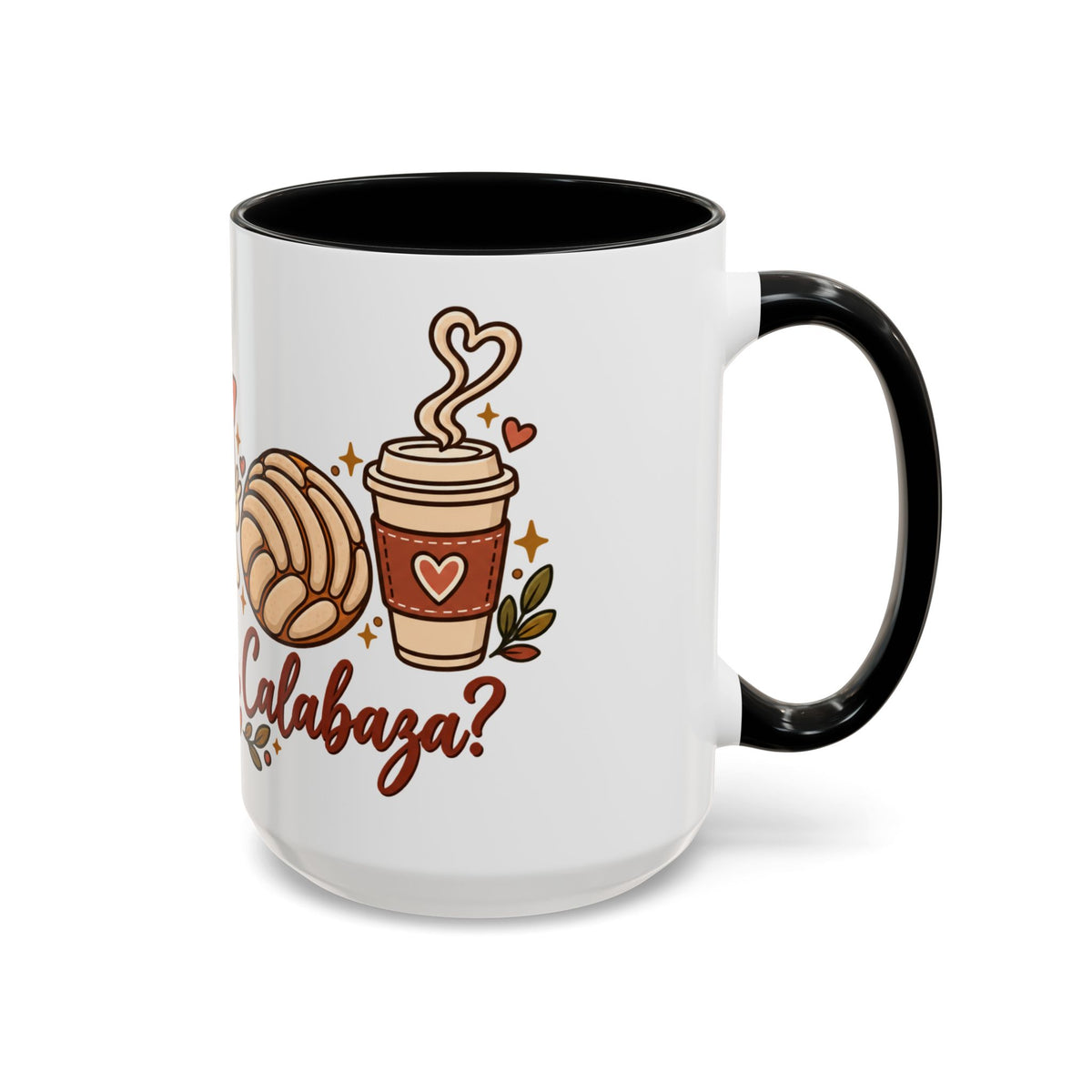 Que Pasa Calabaza Mug - Cute Fall Ghost Coffee Mug - Spanish Halloween Pumpkin Gift