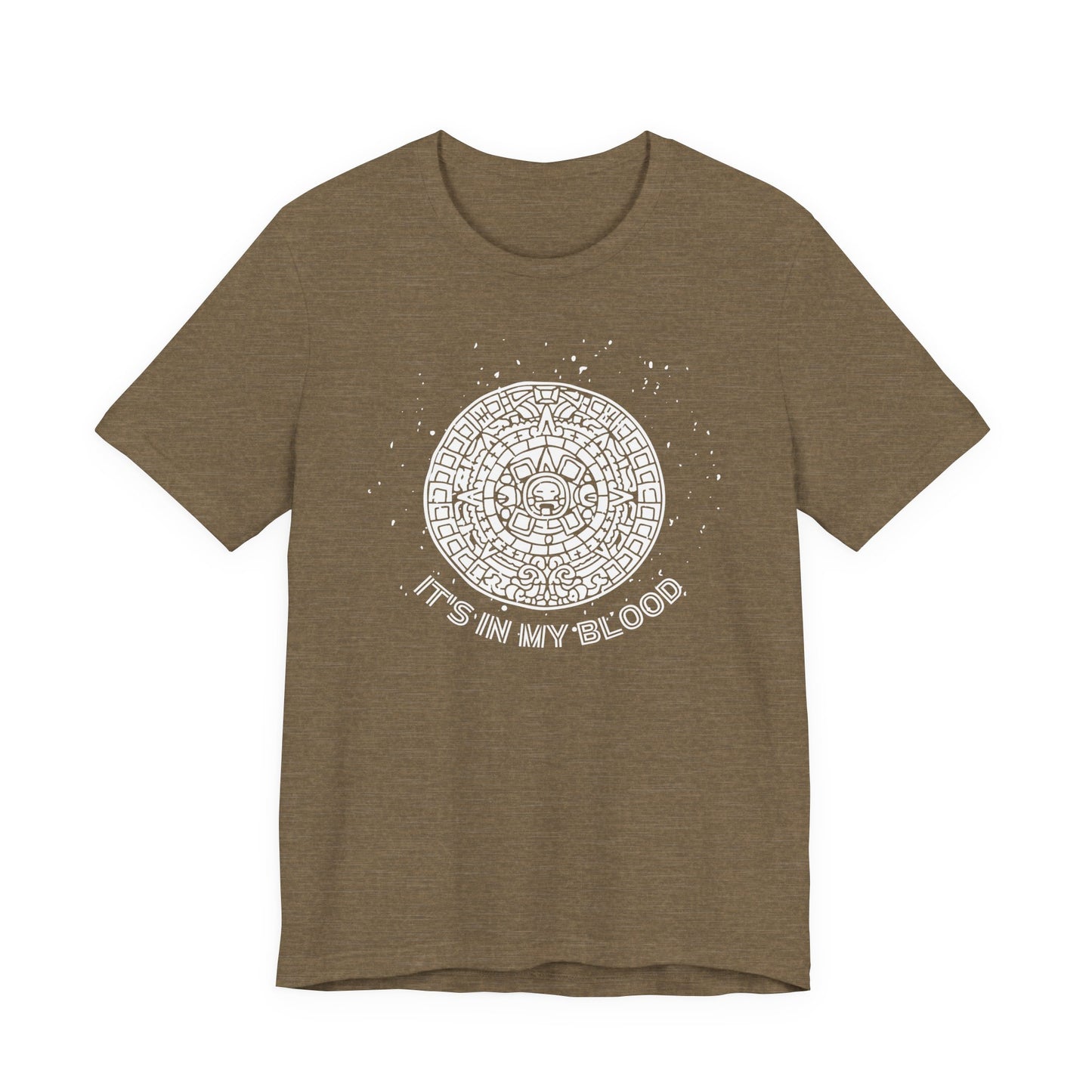 It's In my Blood Aztec shirt | Gift for Him Gift for Her Birthday Graduation Tee Mayan Tshirt