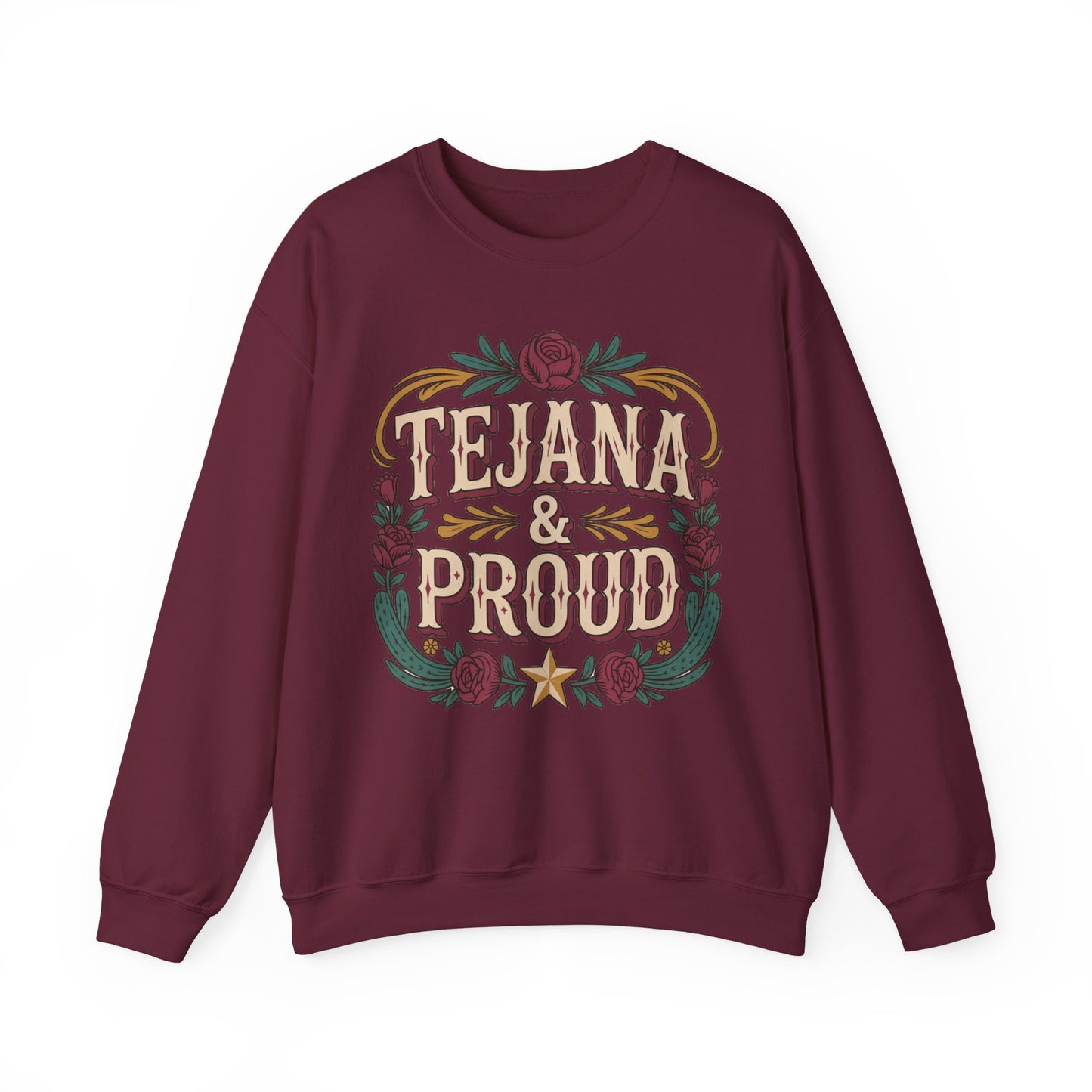 Tejana Sweatshirt | Texas Latina Pride Gift | Hispanic Heritage Hoodie | Tejana Mujer Regalo | South Texas Girl