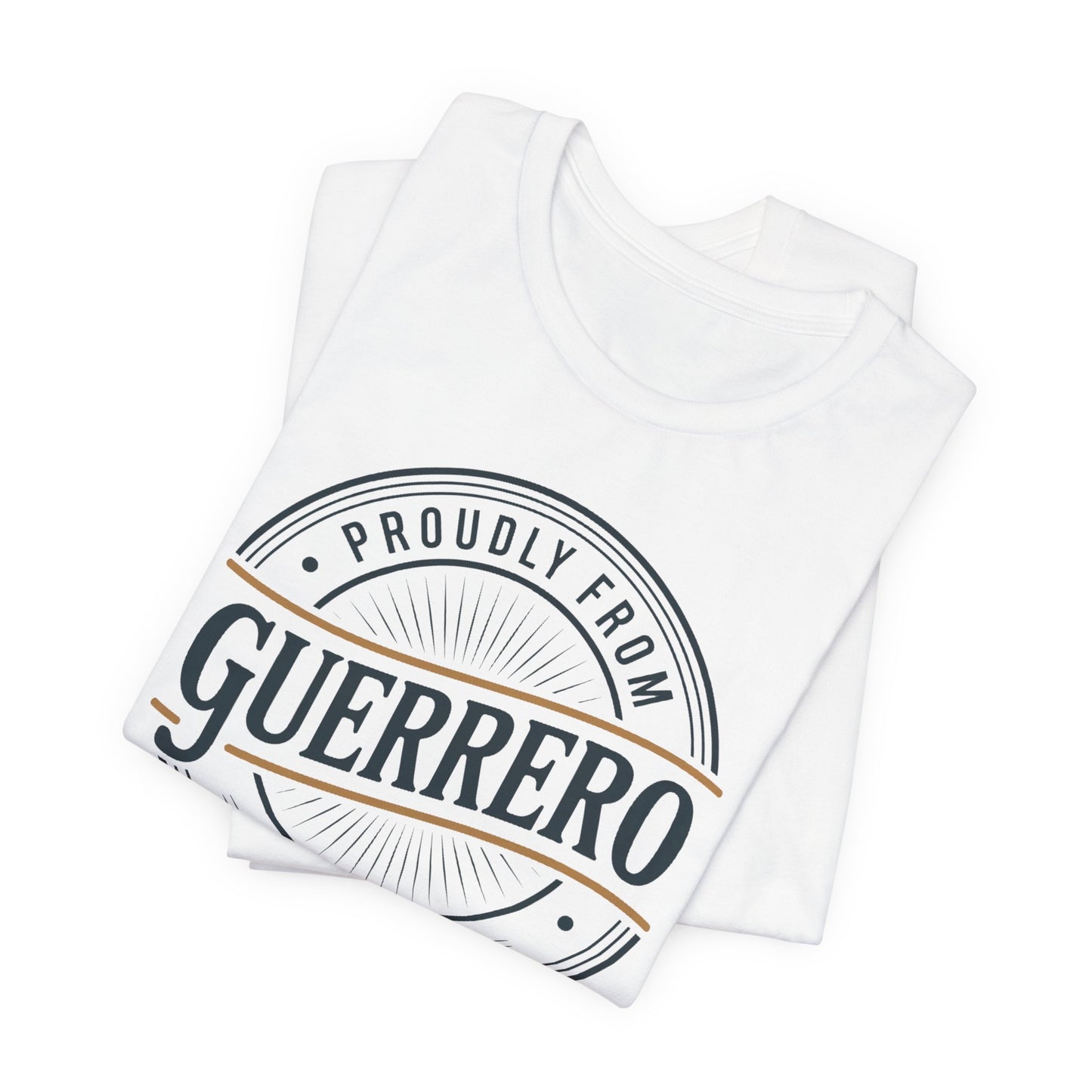 Guerrero T-Shirt - Mexican Heritage Tee - Guerrero State Pride - Latino Warrior Shirt - Orgullo Mexicano Gift