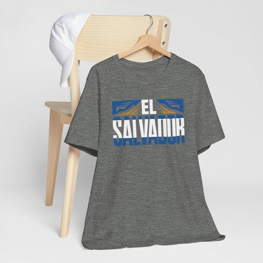 El Salvador T-Shirt - Salvadorean Pride Tee - Guanaco Heritage Gift - Central American Latino Shirt - Camisa Salvadoreña
