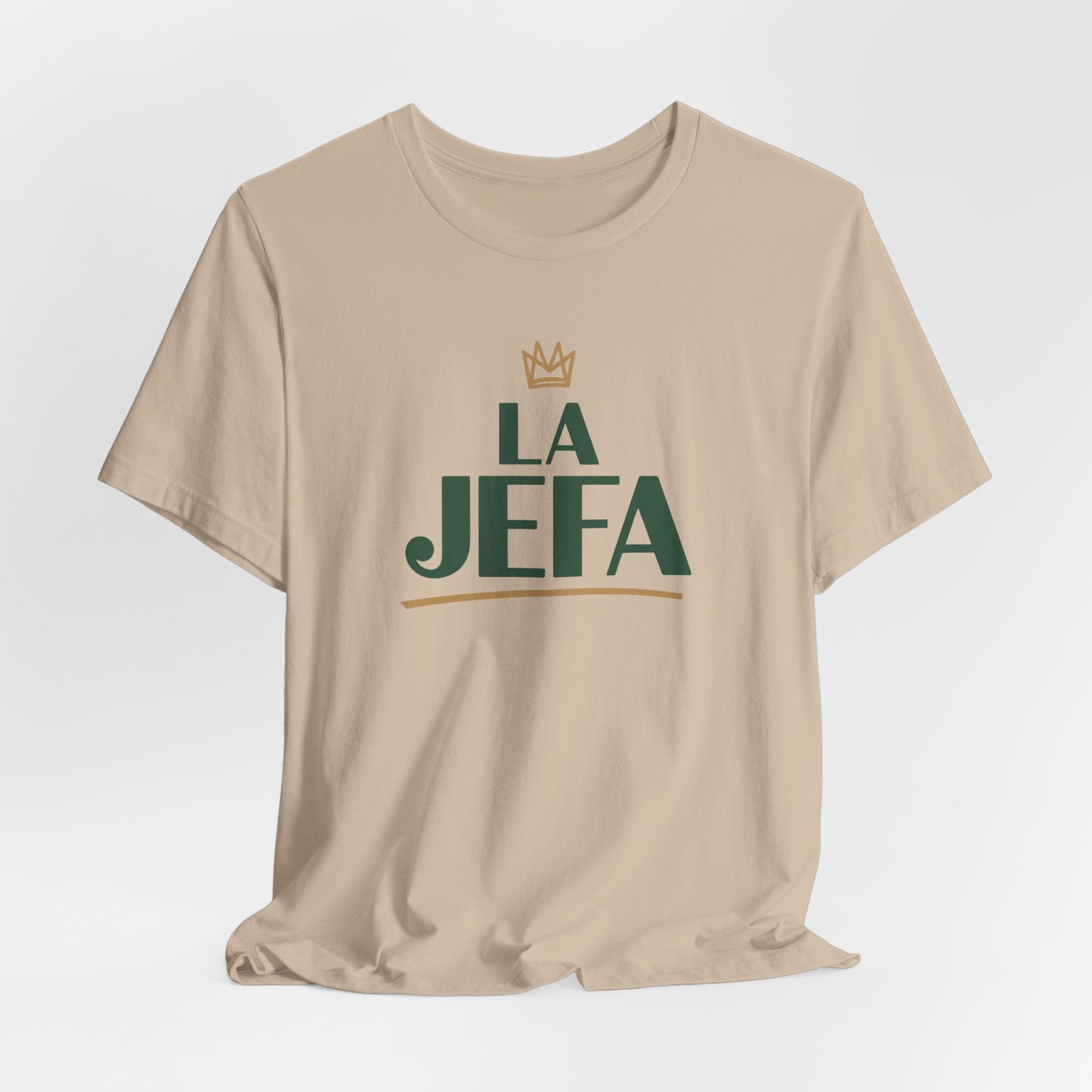 La Jefa T-Shirt - Female Boss Latina Power Tee - Gift for Her Spanish Empowerment Shirt - Bilingual Pride Top