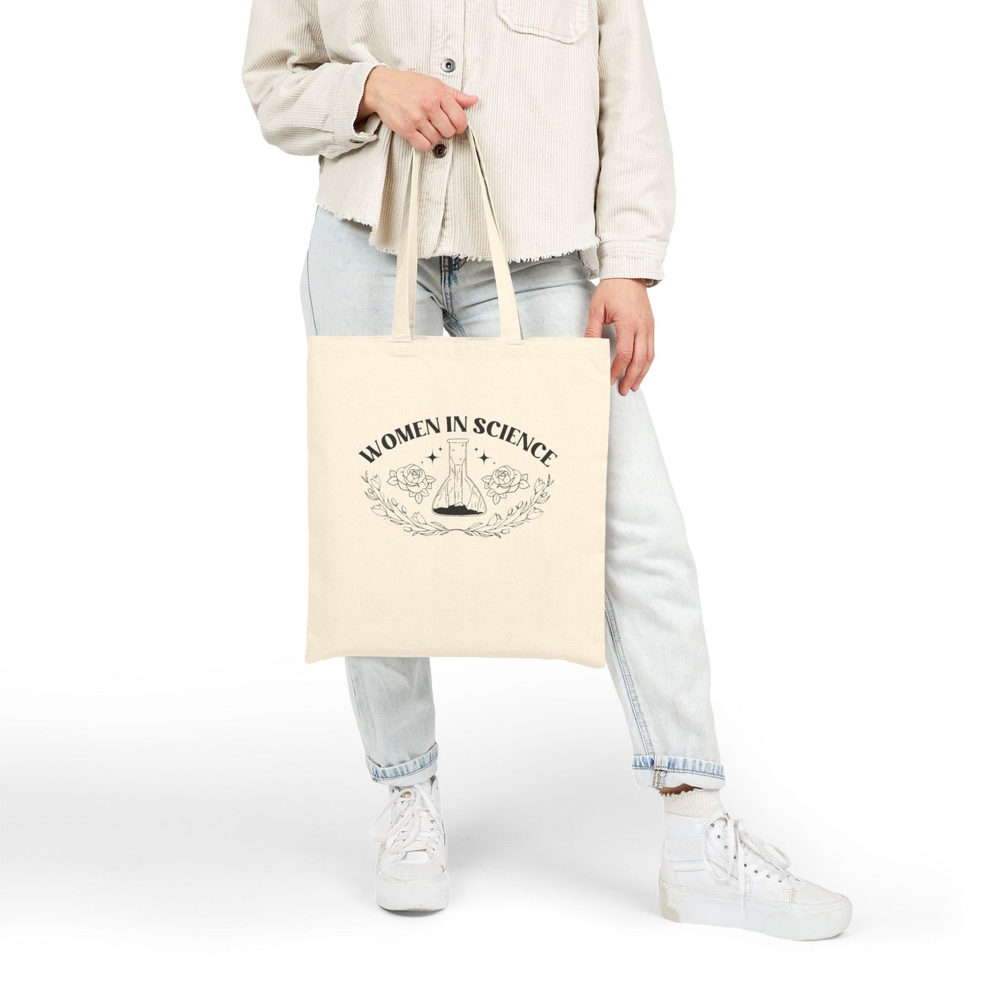 Women in Science Tote Bag | Shoulder Bag , Reusable Grocery Bag , Handbag , Grocery Bag
