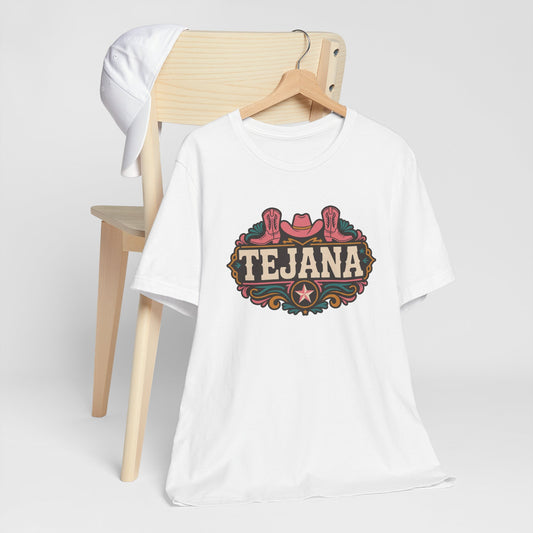 Tejana T-Shirt - Texas Pride Tee for Latina Women, Hispanic Heritage Gift, Tejana Mujer Style Shirt