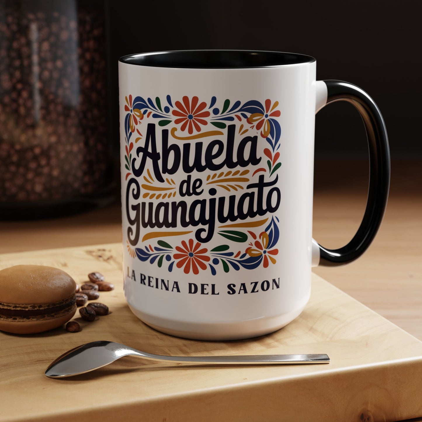 Abuela de Guanajuato Mug - Hispanic Grandma Coffee Cup Gift - Latino Family Presente - Spanish Abuela Love Mug